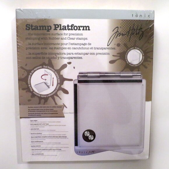 Tonic Studios Tim Holtz Stamp Platform - Picture 5 of 12